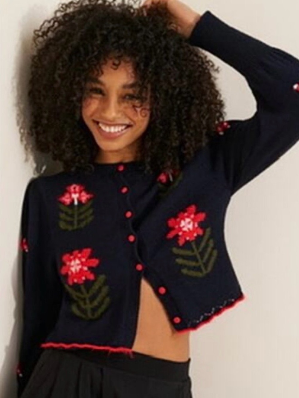 LIKE NEW Free People Nonna Knit Cardi Size XS